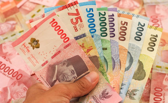 Alt: Hình ảnh tiền Rupiah Indonesia