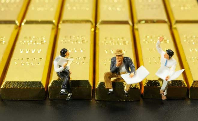 Alt: Hình ảnh vàng miếng SJC