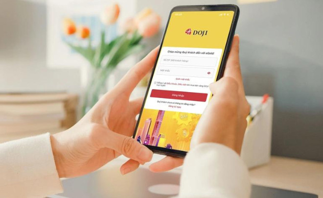 Cách mua bán vàng doji online