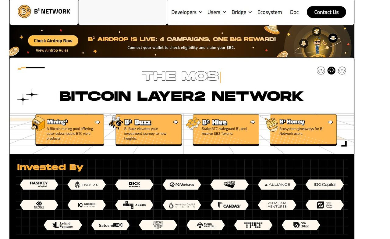 Bsquare (B2) là gì? Dự án mạng lưới Layer 2 Bitcoin được niêm yết trên Binance Alpha