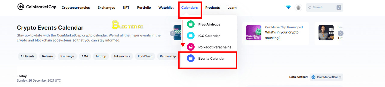 Coinmarketcap là gì? Giải thích và hướng dẫn sử dụng các tính năng cơ bản