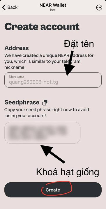 Hướng dẫn chi tiết đào HOT trên NEAR Wallet