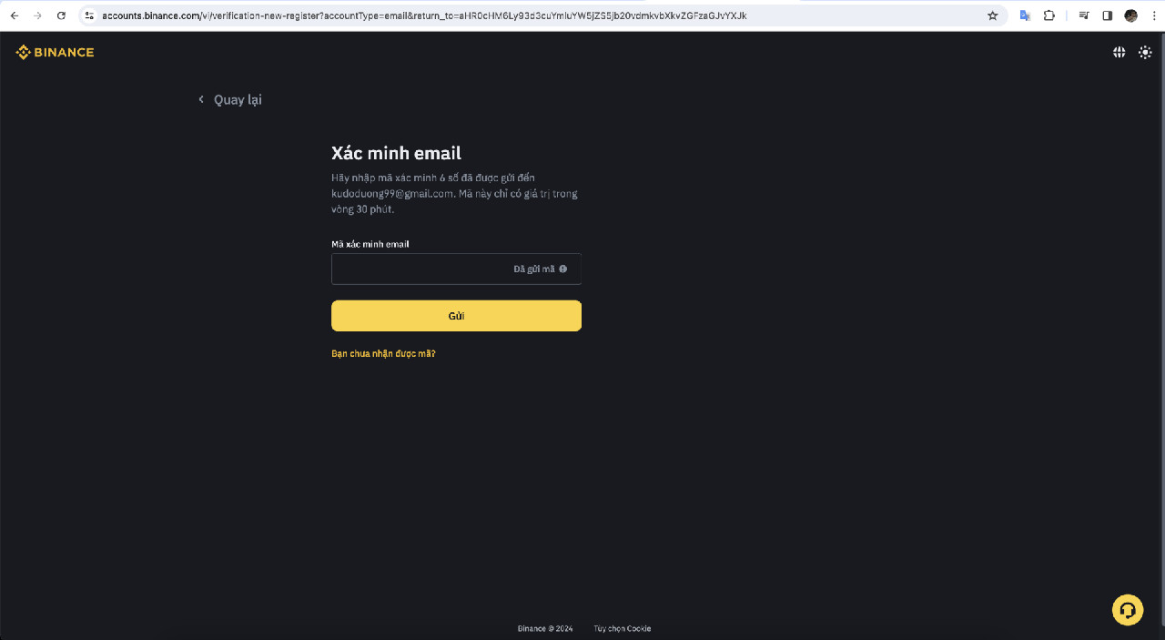 Hướng dẫn đăng ký tài khoản Binance chi tiết và nhanh chóng nhất 2025