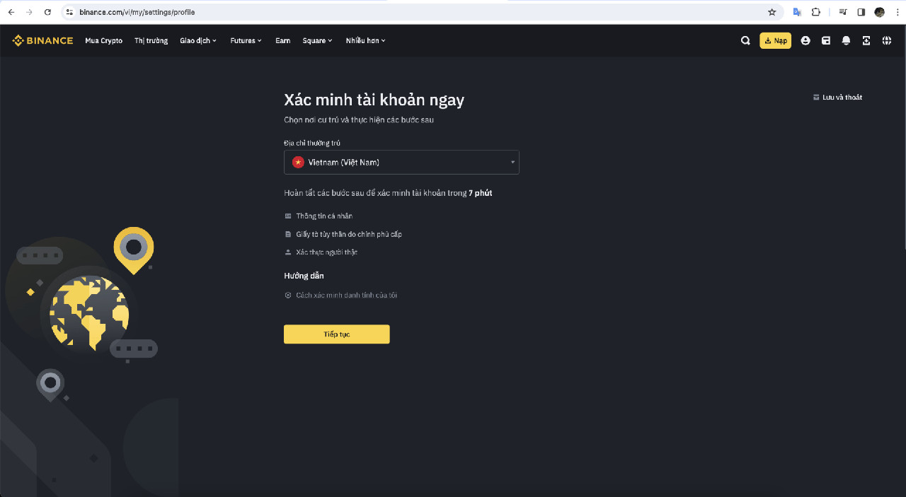Hướng dẫn đăng ký tài khoản Binance chi tiết và nhanh chóng nhất 2025