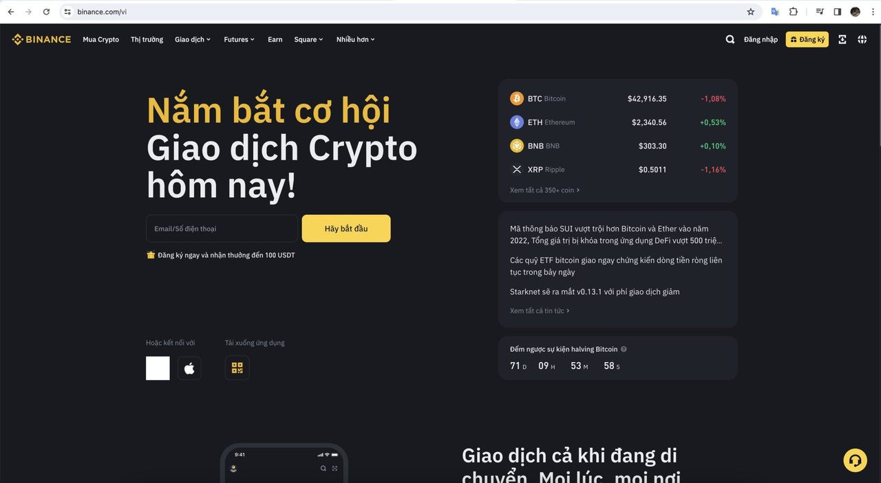 Hướng dẫn đăng ký tài khoản Binance chi tiết và nhanh chóng nhất 2025