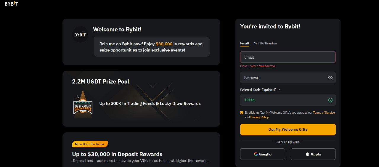 Hướng dẫn đăng ký tài khoản Bybit từ A đến Z 2025