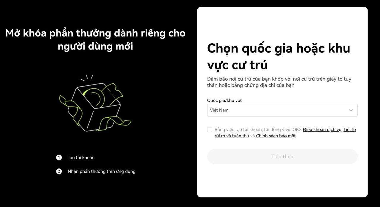 Hướng dẫn đăng ký tài khoản OKX từ A đến Z 2025