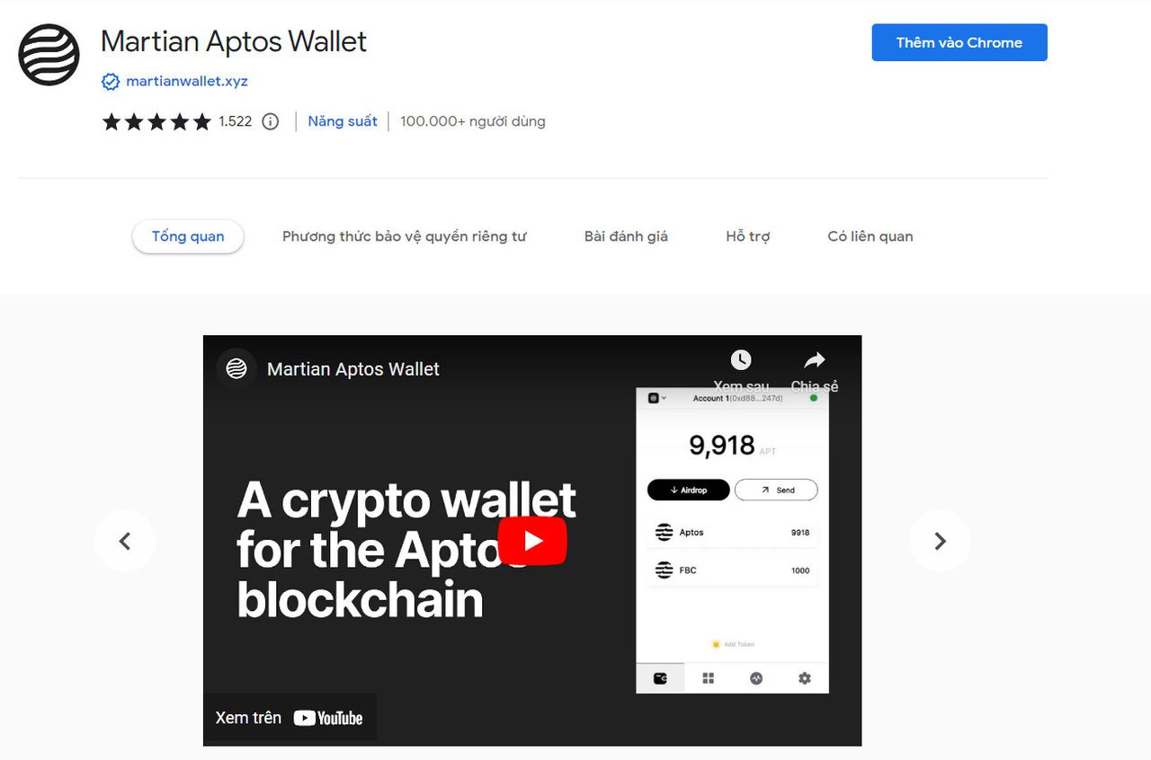 Martian Aptos Wallet là gì? Cách tải và sử dụng ví Martian Aptos Wallet?
