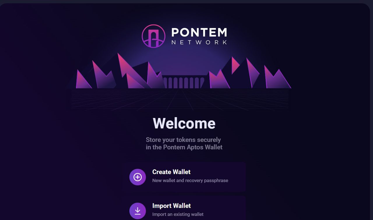 Pontem Aptos Wallet là gì? Cách tạo ví Pontem Aptos Wallet