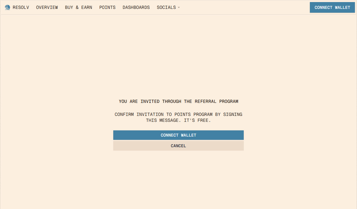 Resolv là gì? Hướng dẫn săn airdrop dự án bằng stablecoin nhàn dỗi