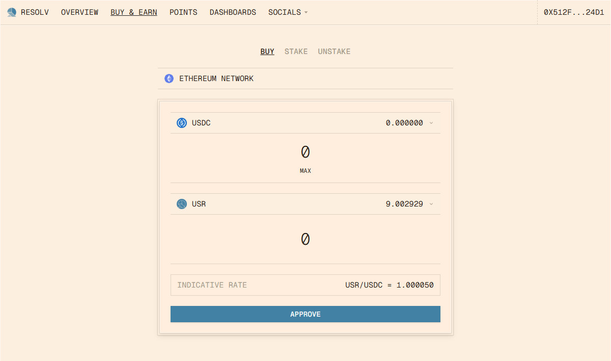 Resolv là gì? Hướng dẫn săn airdrop dự án bằng stablecoin nhàn dỗi