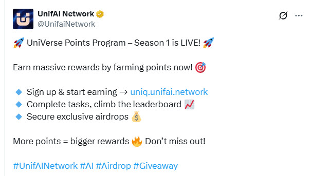 UnifAI Network là gì? Hướng dẫn tham gia testnet dự án với phí cực nhỏ