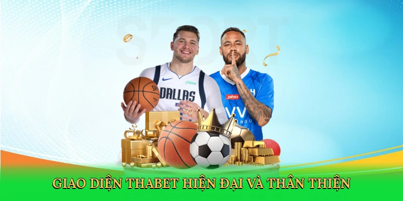 Giao diện Thabet hiện đại và thân thiện